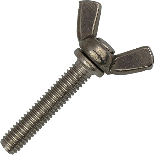 1 Stück Flügelschraube M10 X 25 amerik. Form ähnl. DIN 316 Edelstahl A2