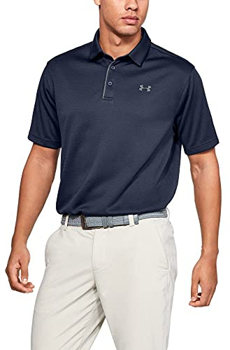 Under Armour Men Tech, Lightweight and Breathable Polo T Shirt for Men, Comfortable Short Sleeve Polo Shirt