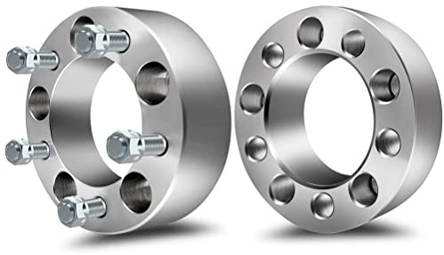 SCITOO 2 x 5,1 cm Spurverbreiterungen 5 x 4,5 bis 5 x 4,5 5 x 114,3 bis 5 x 114,3 1/2 x 20 passend für Crown für Victoria for Explorer für Grand für Cherokee