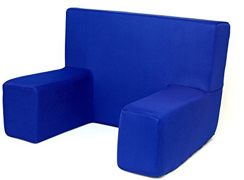 RESINGOMM Poltrona Comodone – Sostegno Rigido per Letto o Divano, Alta densità, Tessuto Tecnico Traspirante, Made in Italy