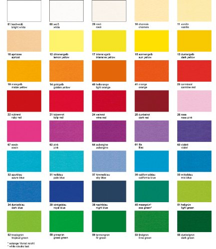 URSUS Tonpapier, (B)500 x (H)700 mm, 130 g/qm, hochwei VE = 25
