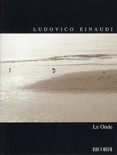 LUDOVICO EINAUDI Le Onde -- 13 Stücke für Klavier (1996) plus praktischem Bleistift (Noten / sheet music)