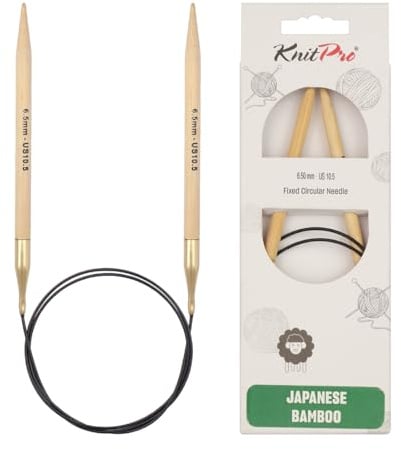 KnitPro Bambus Rundstricknadeln 40 (100) I 6,5mm