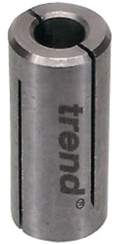 Trend Collet Sleeve, 10mm to 12.7mm Reduction Sleeve for Smaller Shank Cutters, CLT/SLV/10127