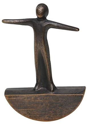 Stark, Kerstin - Balance - Bronzefigur - Lieferung in einer wattierten Geschenkschachtel, mit Expertise Material: Bronze