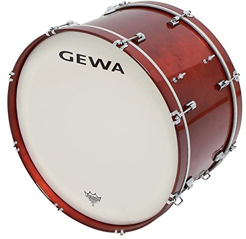 GEWA Marschtrommel Große Trommel 26x14 rot