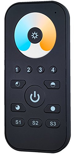iluminize Funk Fernbedienung: Steuerung Duo-weißer LEDs, einstellbare Farbtemperatur, 4 Zonen, 3 Szenen, KEIN Universal-Gerät: Funk Controller ist erforderlich (für Duo-weiße LEDs)