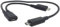 chenyang CY Micro USB Femmina a 2 Micro USB maschio cavo di ricarica per estensione splitter per Galaxy S5 i9600 S4 I9500 Note2 N7100 S3 I9300 S2 9100