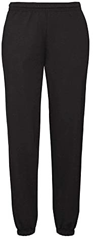 Fruit of the Loom Herren Trainingshose Premium 70/30 (XL) (Schwarz)