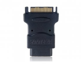 ChenYang 15Pin SATA Male Power Cable to Molex 4-pin IDE Hard Disk Drive Power Adapter