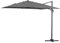 Parasol Lateral de jardín en Aluminio - Sun 3- Cuadrado- 3 x 3 m - Gris