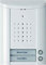 Schneider Electric Ritto Türstation, Entravox, Audio für 2-Familienhaus, Gegensprechanlage mit Beleuchtung und Klingeltasten, Aufputz, Außeneinheit, weiss, Artikelnummer 1840270