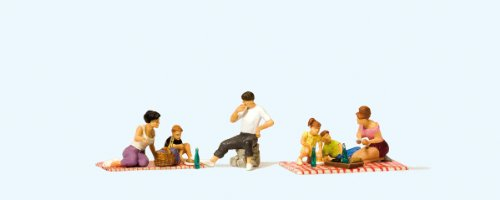 Preiser 1/87th - PR10617 - Model Railways - Picnic