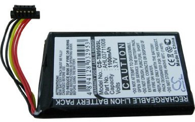 AboutBatteries Akku für Tom-Tom GO 950 LIVE, 3.7V, 1100mAh, Li-Ionen