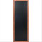Wandaufsteller witterungsbeständig Farbe: dunkelbraun 56x150cm WBL-DB-150