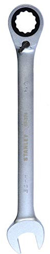 Stanley 1-17-374 Combination Spanner with Ratchet, Silver, 30 mm