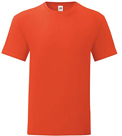 Fruit of the Loom boys' t-shirt., Boys', 61-033-0, Orange, 104 cm