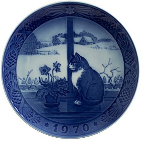 ROYAL COPENHAGEN PORCELLANA PIATTO DI NATALE 1970