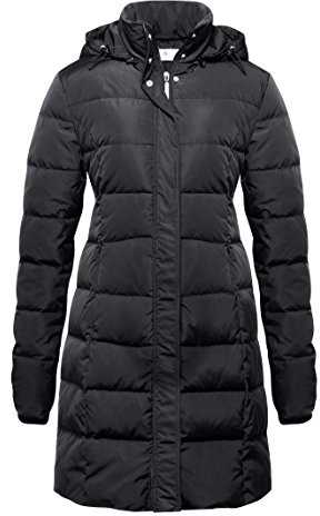 Bellybutton Damen Jacke Umstands Mantel ARLENE - Mantel, Gr. 38, Schwarz (stretch limo 1390)