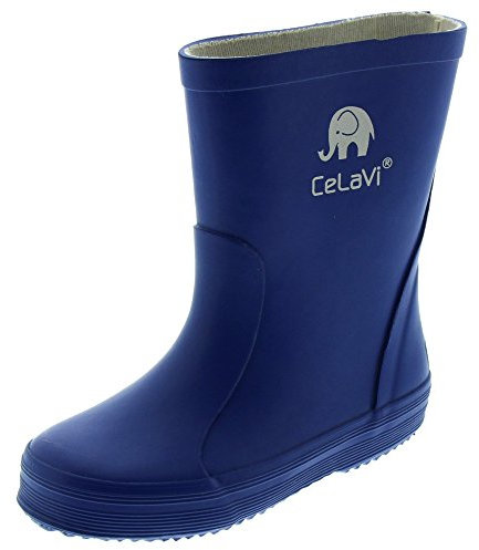 Celavi 1147 - Stivali da pioggia unisex, 100% caucciù naturale, misura 24, colore: blu