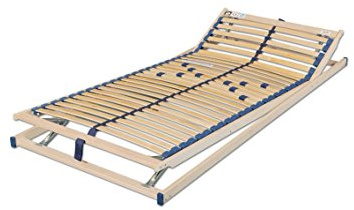 Malie Spar-Set 200x220 cm bestehend aus: 2 x Lattenrost Olympus mit Kopf- und Fußteilverstellung in Überlänge 100x220 cm - SOFORT LIEFERBAR!