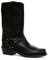 Grinders Renegade Hi Unisex Stivali di Pelle Nera da Cowboy Motociclisti Occidentali Stivali Alti 41