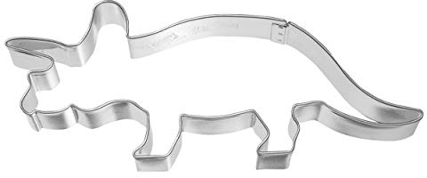 Birkmann RBV 1010699810 Ausstechform Triceratops, 14 cm, Kunststoff, Grau, 5 x 3 x 2 cm