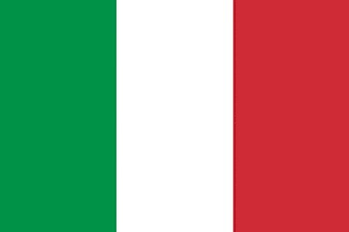 Qualitäts Fahne Flagge Italien 90 x 150 cm mit verstärktem Hissband