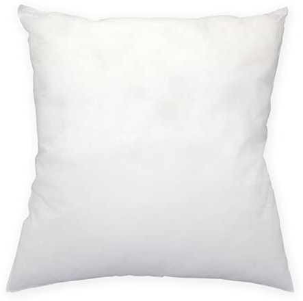 Kissenfüllung Polyester Füllkissen weiß Innenkissen für Dekokissen weiches Kopfkissen Sofakissen Inlett waschbares Innenkissen Couchkissen (50x50cm)