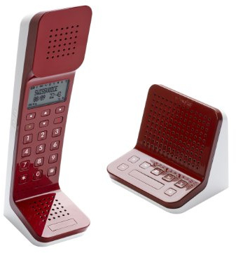 Swissvoice L7 TAM Schnurloses DECT Telefon mit Anrufbeantworter rot