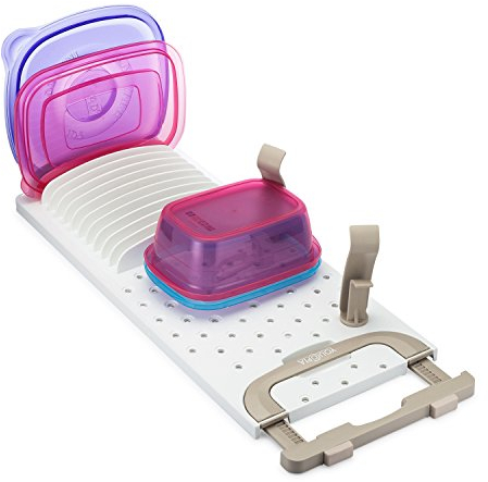 YouCopia StoraStack Food Container Storage and Drawer Organizer