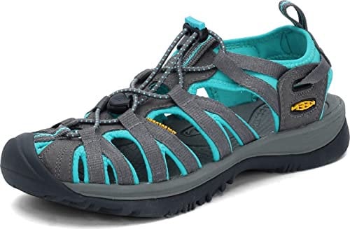 KEEN Damen Whisper Sandalen, Grau Dark Shadow Ceramic, 39 EU