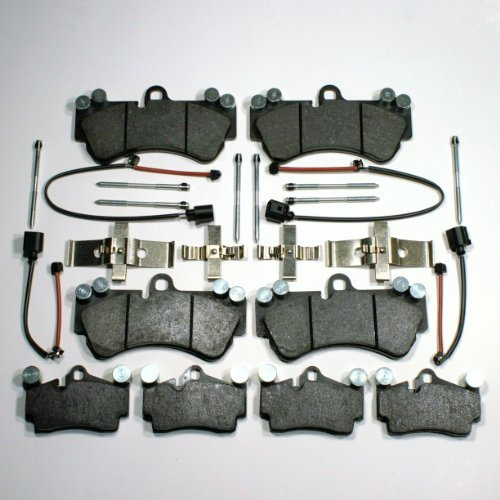 Autoparts-Online Bremsklötze/Bremsbeläge + Zubehör vorne + hinten für AUDI Q7 (4L) - Keramik, ECE R90 geprüfter Qualität