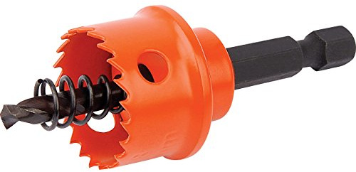 Draper 34984 Expert Bi-Metal Hole Saw with Integrated Arbour, 22mm