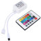 ALED LIGHT LED RGB Strip IR Remote Controller Fernbedienung Kontroller Steuerung für 3528 5050 IP 65 LED Streifen Licht IR RF Controller Steuerung Fernbedienung Touch-Funktion LED RGB Strip DC12V (24 key)