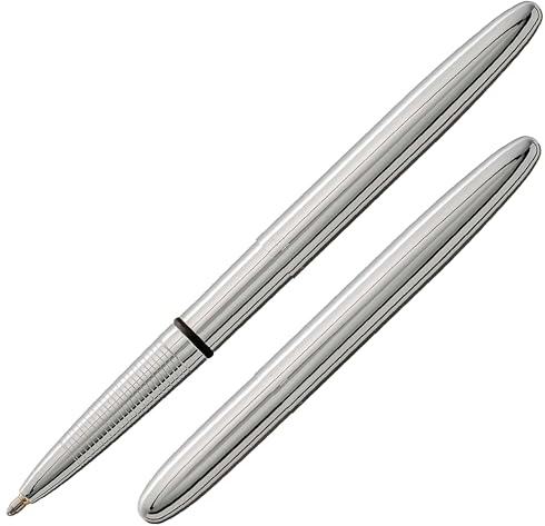 Fisher Space Pen Chrome Pressurized Ballpoint Bullet Pen, Gift Box