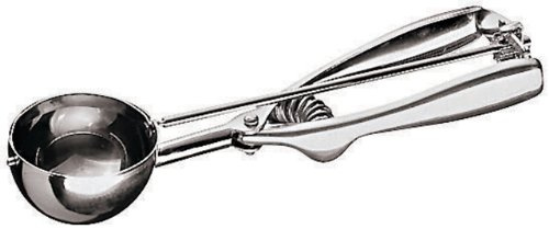 Paderno 41473–66 Cuillère à Glace, Acier Inoxydable, 6,5 cm
