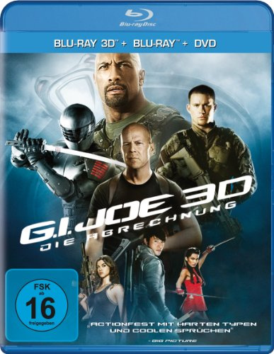 G.I. Joe 3D - Die Abrechnung - Blu-ray 3D + 2D + DVD (Blu-ray)