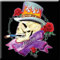 Poison Fridge Magnet Band Logo Skull Official 76mm x 76mm One Size