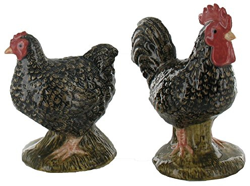 Quail Ceramics – escoceses gris pollo salero y pimentero