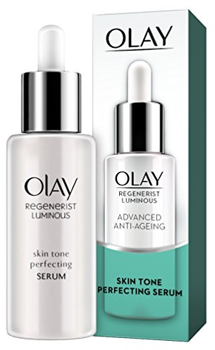 Olay Regenerist Luminous Face Serum, Anti Aging Skin Tone Perfecting Serum With Niacinamide 40 Ml, A Youthful Glow & Even Skin Tone