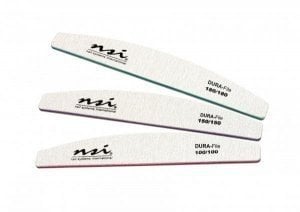 NSI Dura Grit Nail Files 3 Files 100 150 & 180 Grit