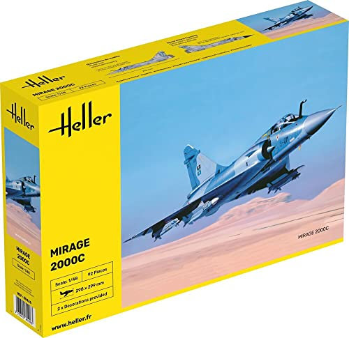 Heller - 80426 - Construction Et Maquettes - Mirage 2000 C - Echelle 1/48ème