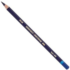 Derwent Inktense Permanent Watercolour Single Pencil, Lagoon (0810), 4mm Premium Core Strength, Water-Soluble, Ideal for Drawing, Colouring & Painting on Paper & Fabric, Professional Quality (2301871)