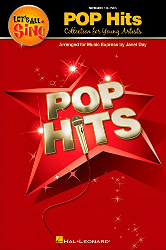 Hal Leonard Let's All Sing Pop Hits - Collection for Young Voices 10 Pak