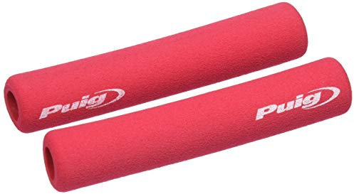 Puig 7778R Set de Mousse Thermique Poignées Anti Vibrations, Rouge Universel