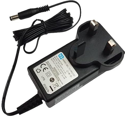 Genuine CWT 12V 2A (24W) AC Adapters For CCTV Cameras, Routers, Yamaha Keyboards, etc. UK country mains input plug. 2.1mm/5.5mm Barrel Output Plug