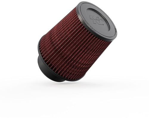 K&N Universal Clamp-On Air Filter: High Performance, Premium, Washable, Replacement Filter: Flange Diameter: 3.5 In, Filter Height: 6 In, Flange Length: 1.75 In, Shape: Round Tapered, RE-0950