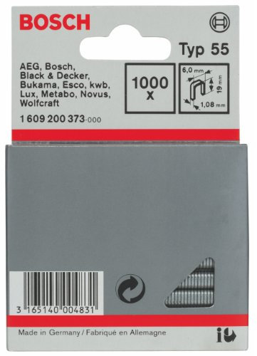 Bosch 1609200373 Clavadora neumática, 6 x 1,08 x 19 mm