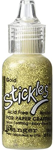 Stickles Glitter Glues Ranger Industries Stickles, Gold